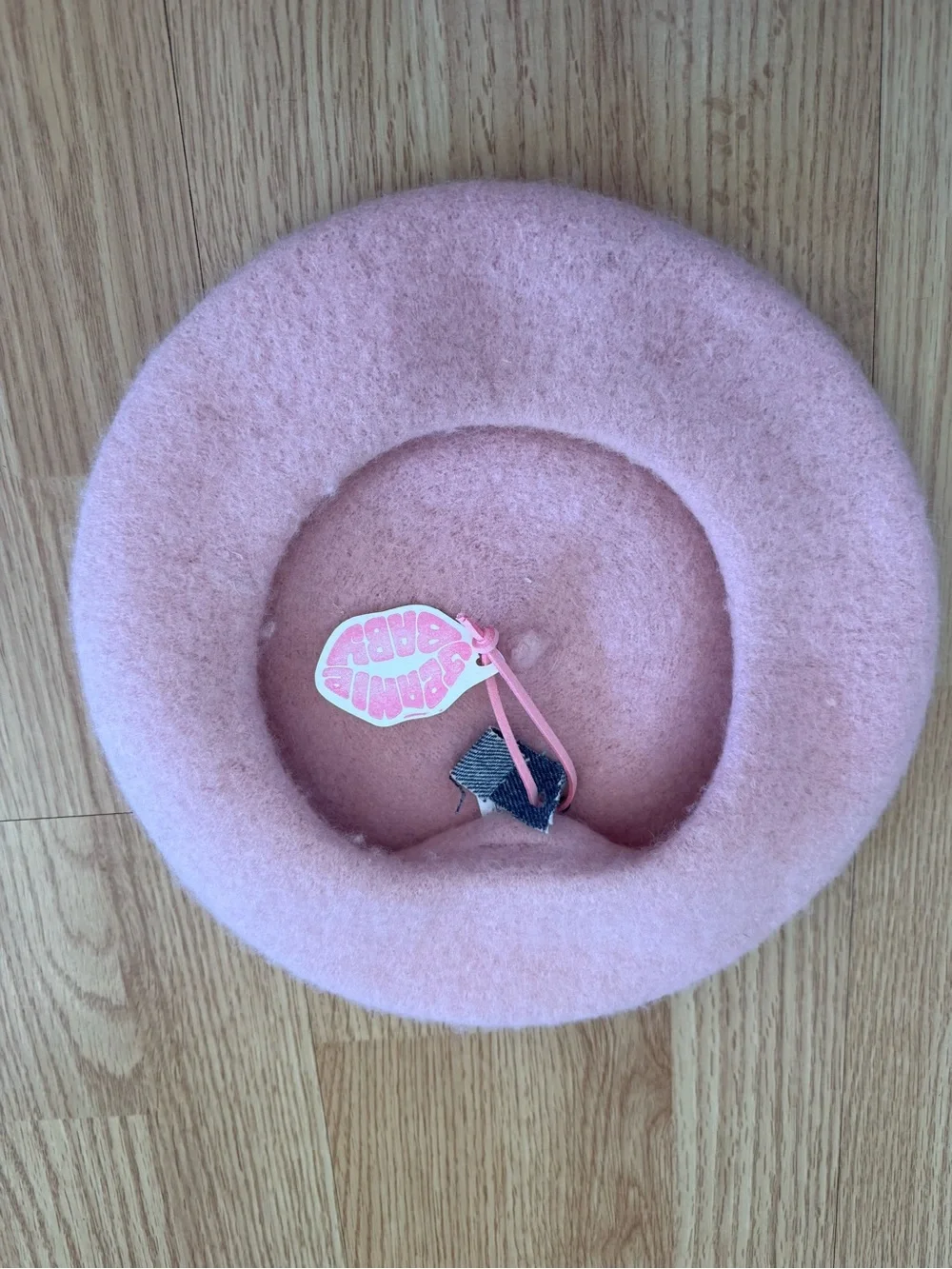 Pink Wool Beret